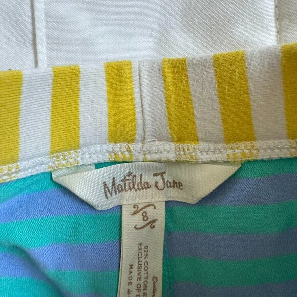 Matilda Jane Clothing Girls Size 8 VGUC Let's Go Together Capris - Picture 2 of 3